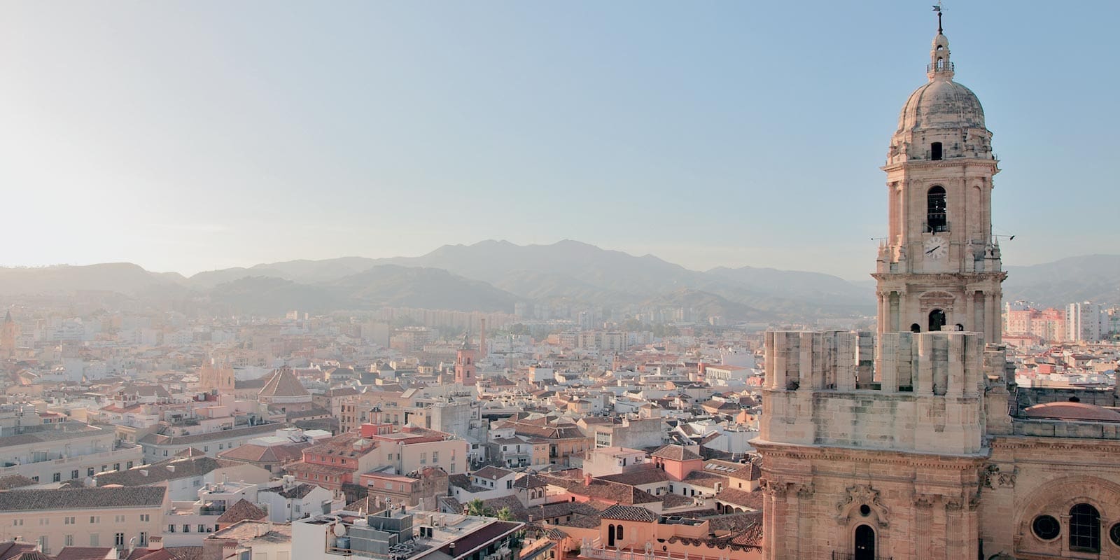 Panorámica de Málaga