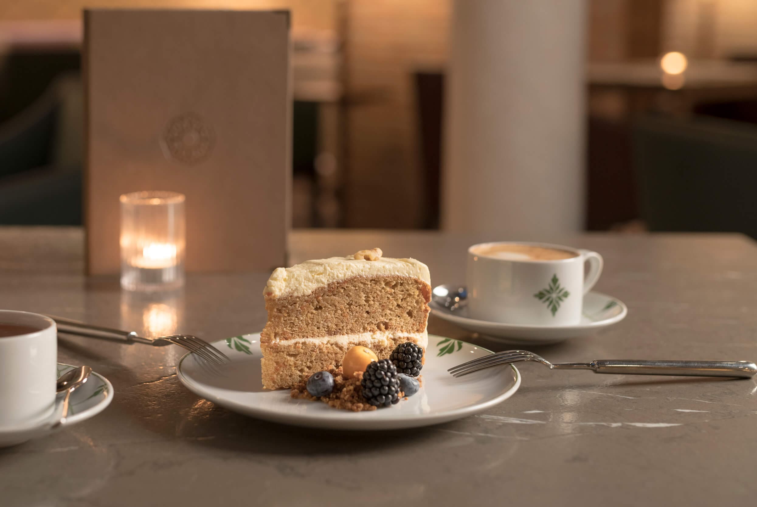 Los cafés en Málaga.