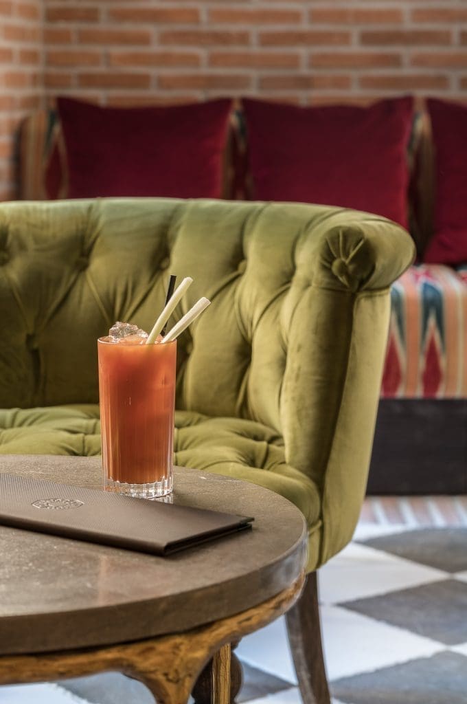 Cocktail en el Restaurante Balausta del Palacio Solecio