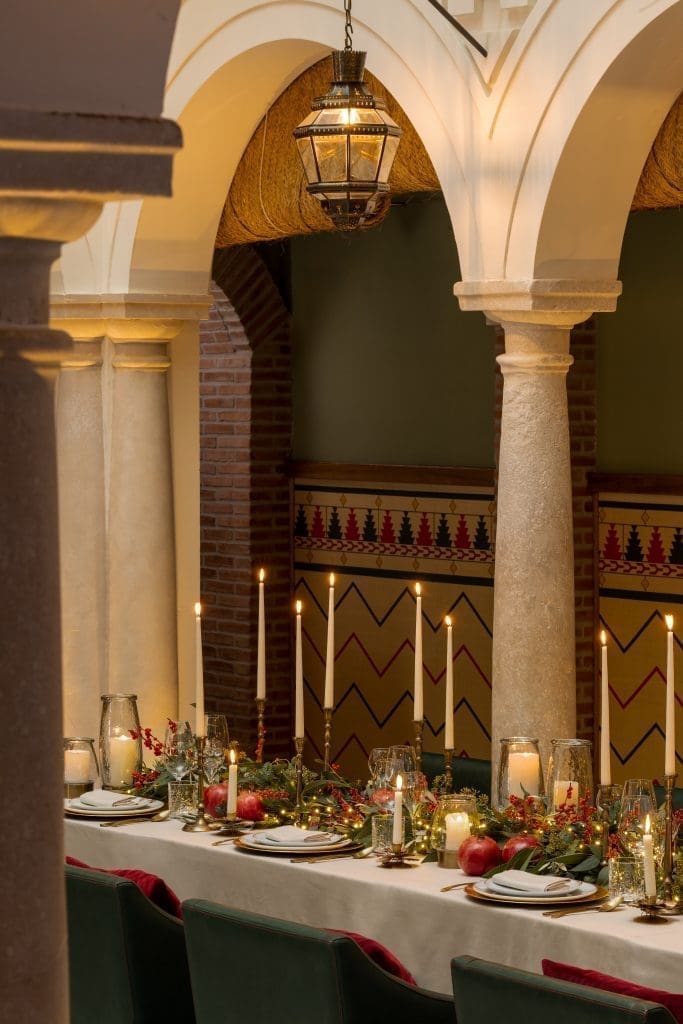 Cena navideña en el boutique hotel Palacio Solecio